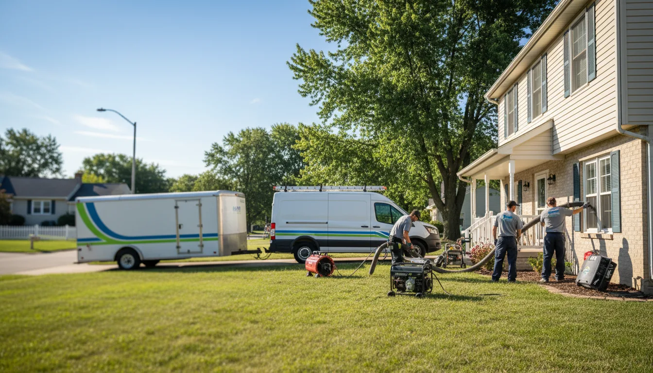 Flooded Basement Restoration And Cleanup With Repair in Bear, DE near me